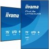 IIYAMA Monitor 75 cali LH7564UHS-B1AG, 24/7,VA,ANDROID14,4K,500cd,5000:1,    2xHDMI ,USB-C,RJ45, RS-232c, IR, 2x10W, 2xUSB, UCHW